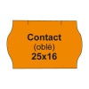 Cenov� et. Contact 25x16 Sign�ln�, obl� / 1125ks oran�ov�