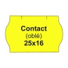 Cenov� et. Contact 25x16 Sign�ln�, obl� / 1125ks �lut�