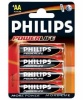 PHILIPS baterie tu�kov� alkal./ 4ks POWER LONG