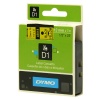 Dymo p�ska D1 45018 12mmx7m, �lut�-�ern� tisk